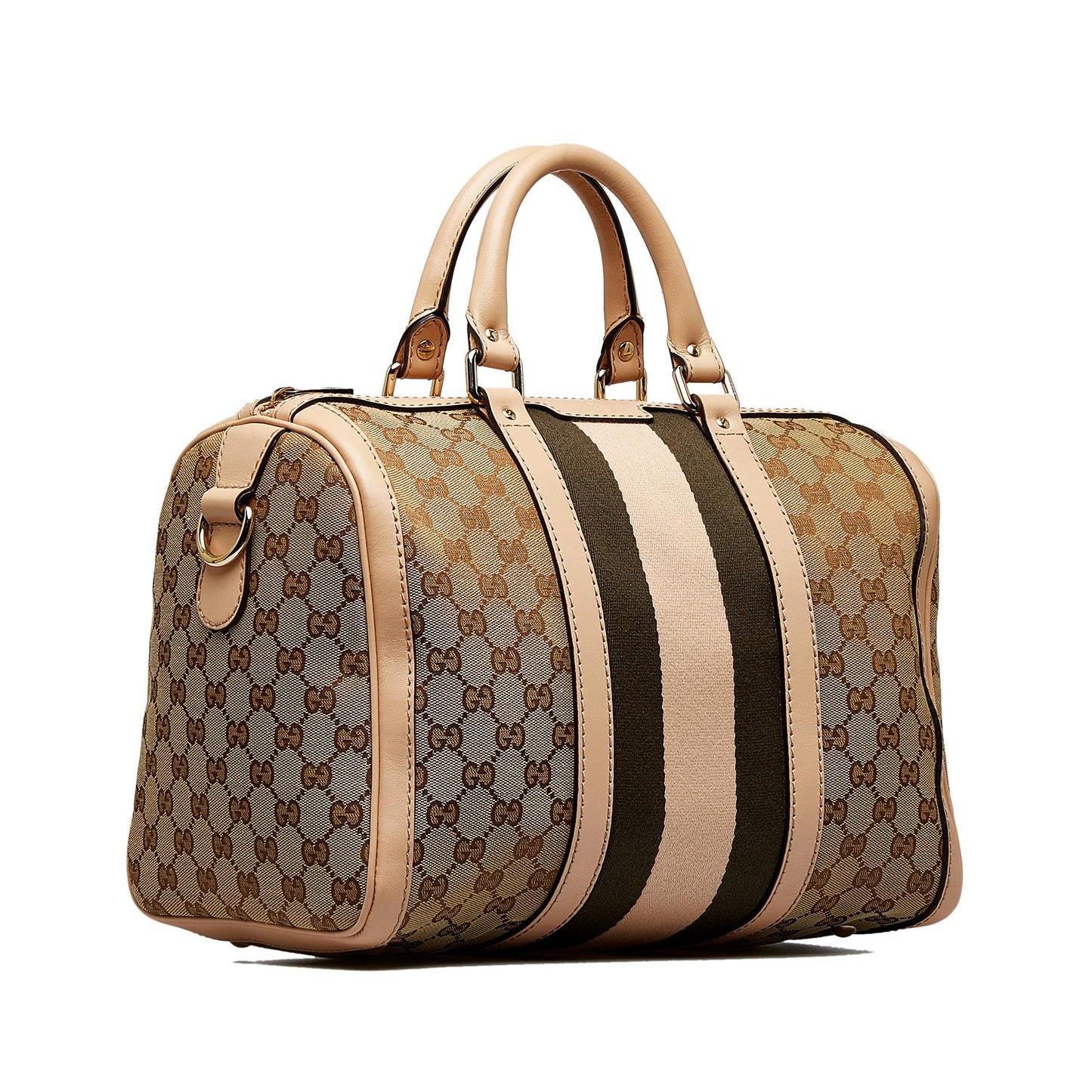 Gucci GG Canvas Web Satchel (qKkwqV)