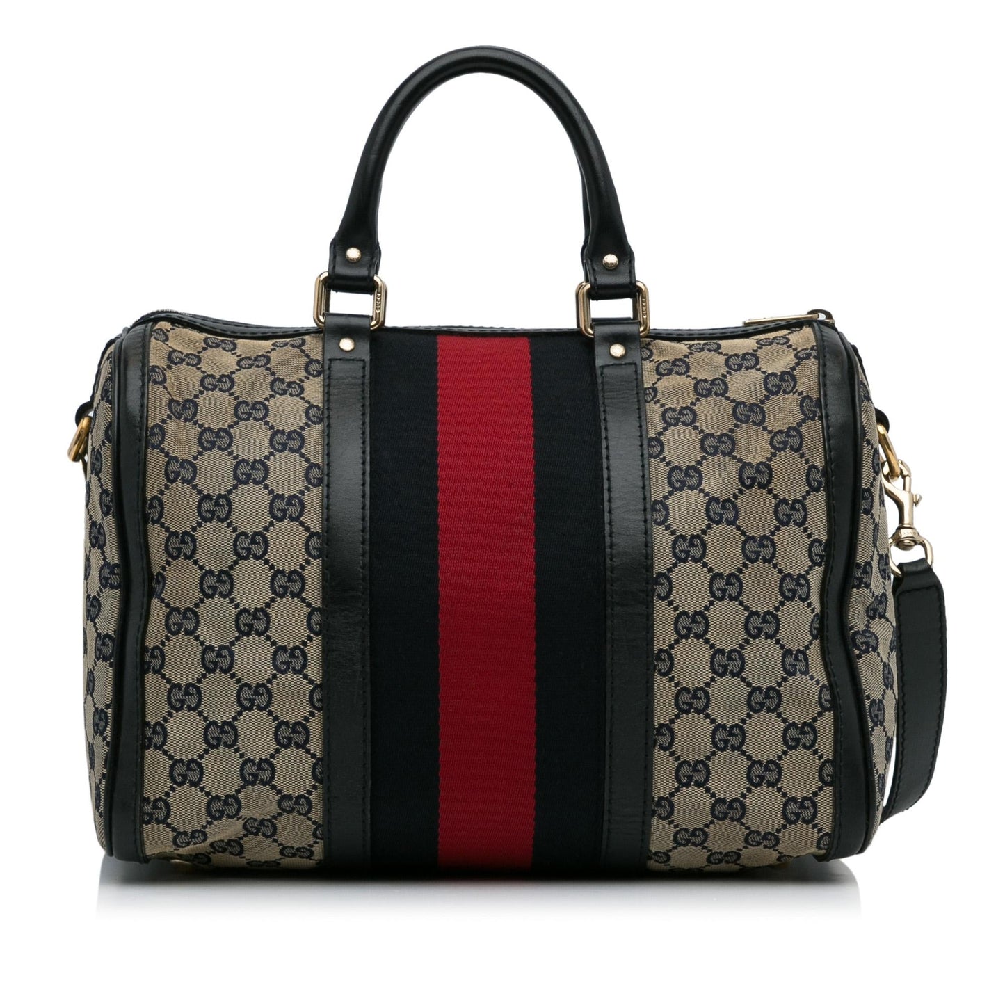 Gucci GG Canvas Web Satchel (xupd8y)