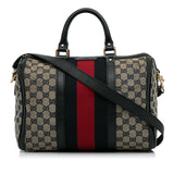 Gucci GG Canvas Web Satchel (xupd8y)