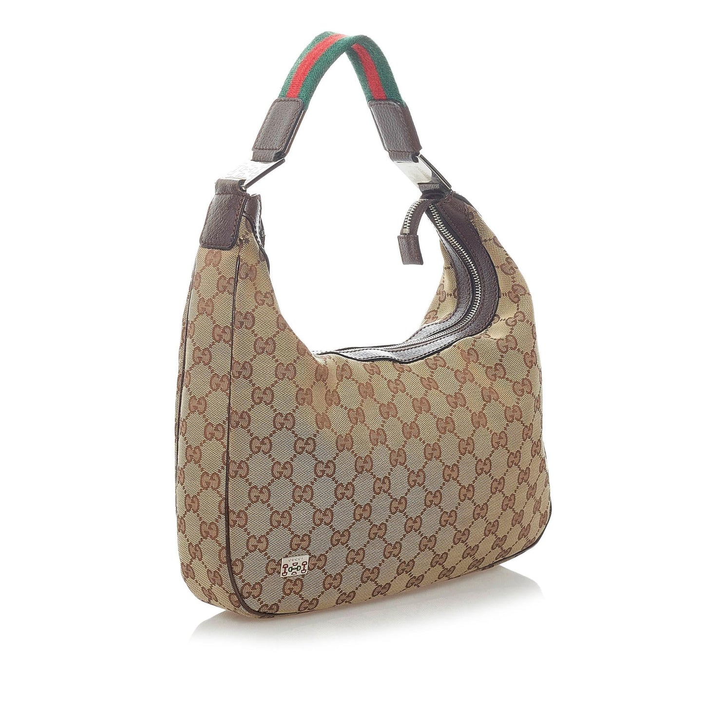 Gucci GG Canvas Web Shoulder Bag (33463)