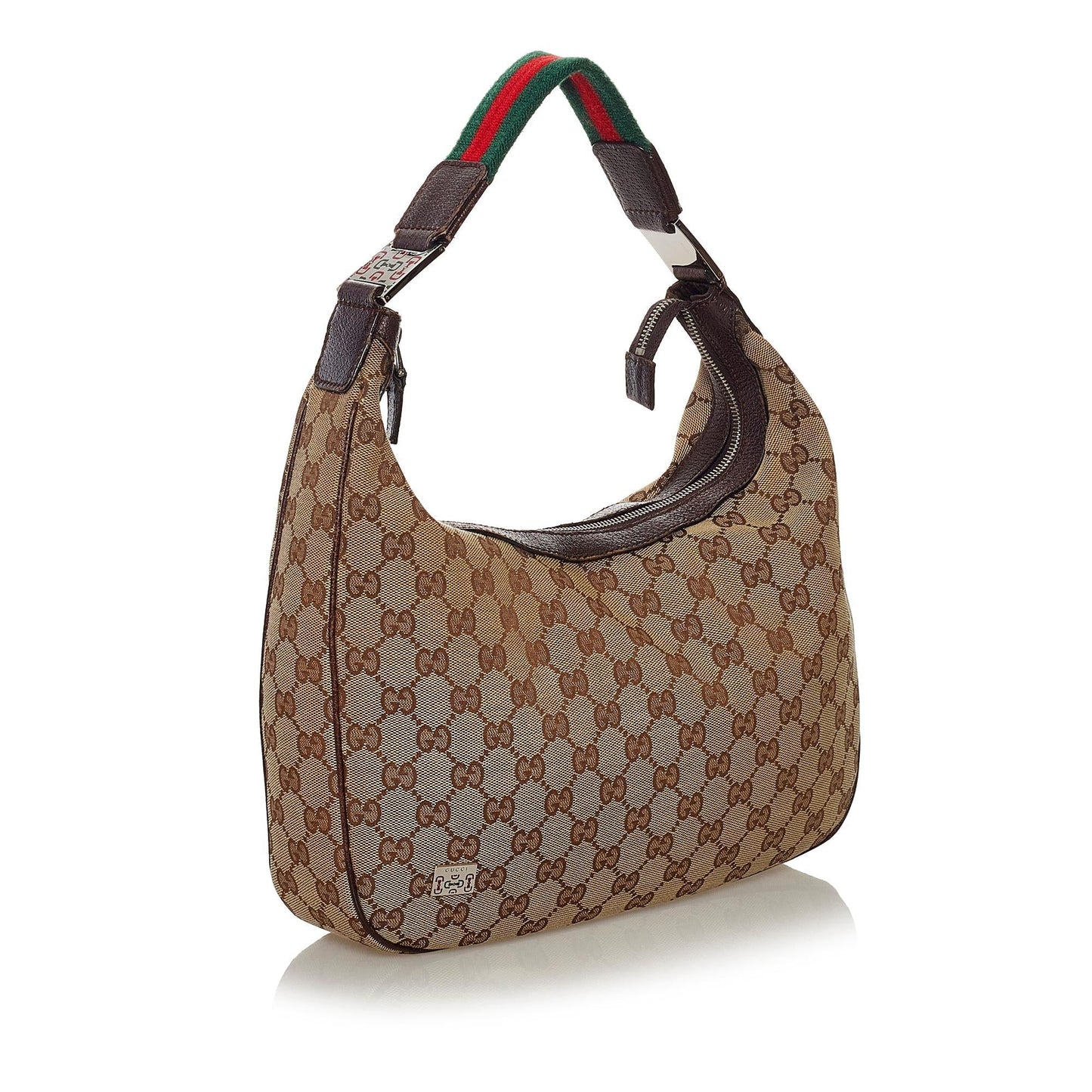 Gucci GG Canvas Web Shoulder Bag (33600)