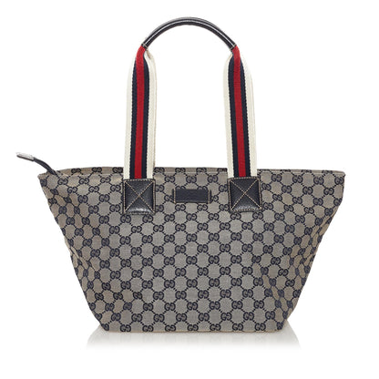 Gucci GG Canvas Web Shoulder Bag (33762)