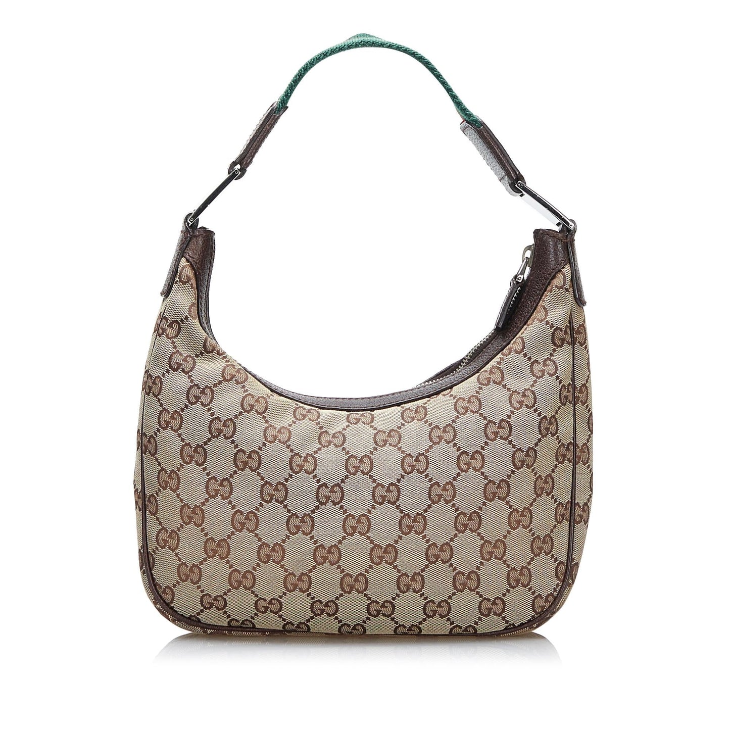 Gucci GG Canvas Web Shoulder Bag (qR6eTf)