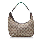 Gucci GG Canvas Web Shoulder Bag (qR6eTf)