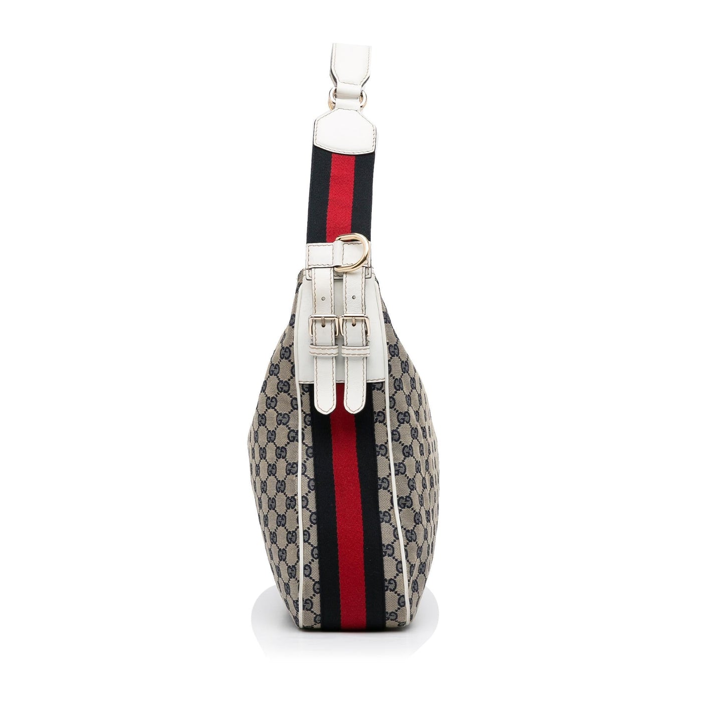 Gucci GG Canvas Web Shoulder Bag (98PH5h)