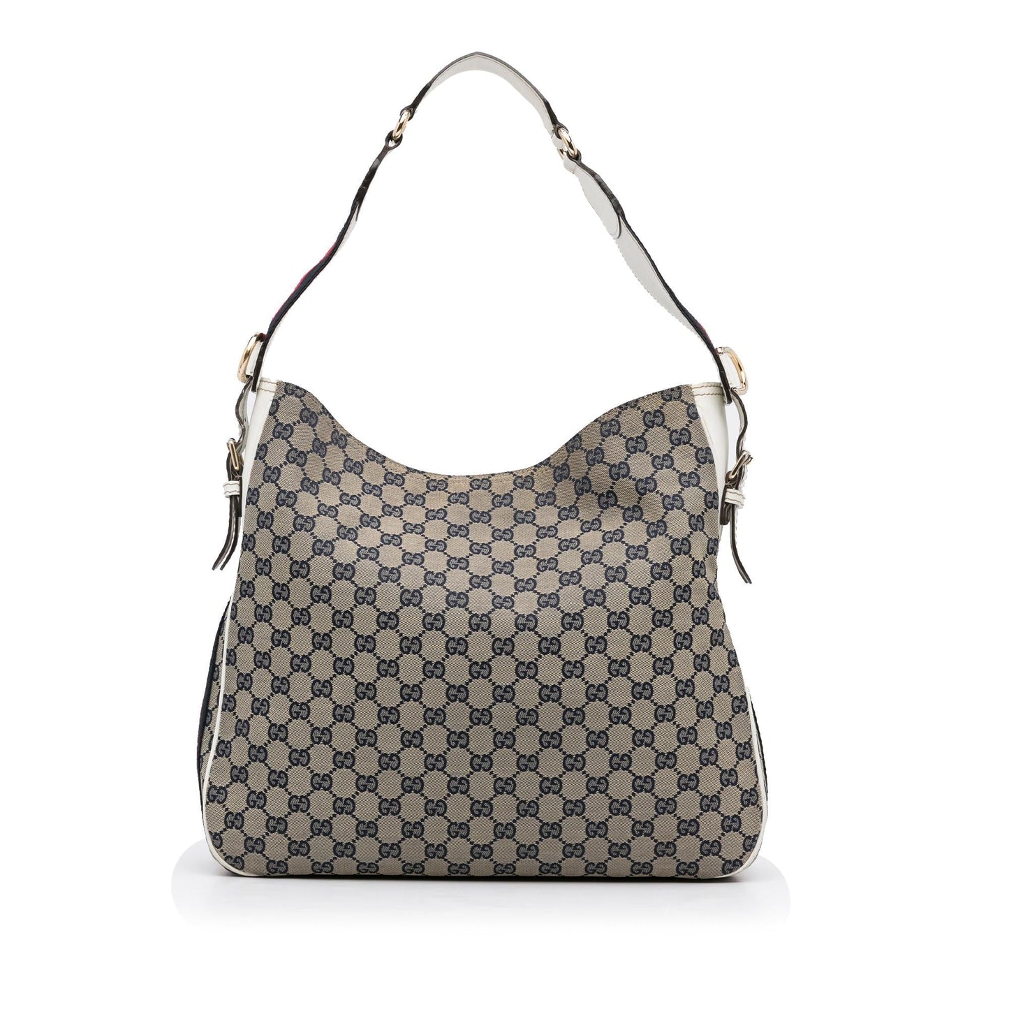 Gucci GG Canvas Web Shoulder Bag (98PH5h)