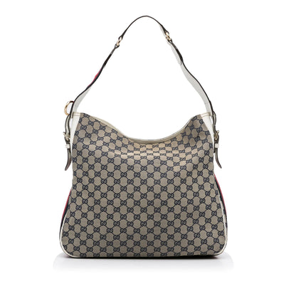 Gucci GG Canvas Web Shoulder Bag (98PH5h)