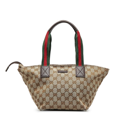 Gucci GG Canvas Web Shoulder Bag (kONkVx)