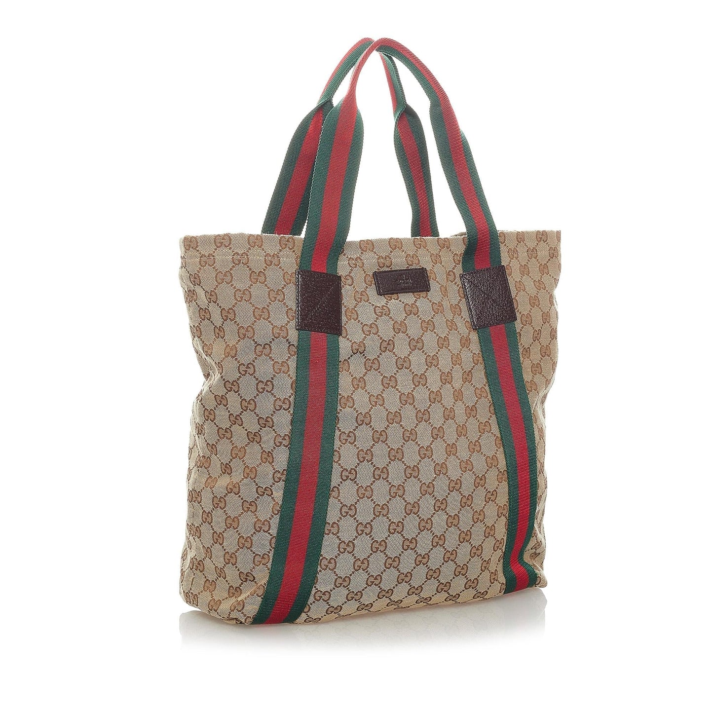 Gucci GG Canvas Web Tote Bag (32939)