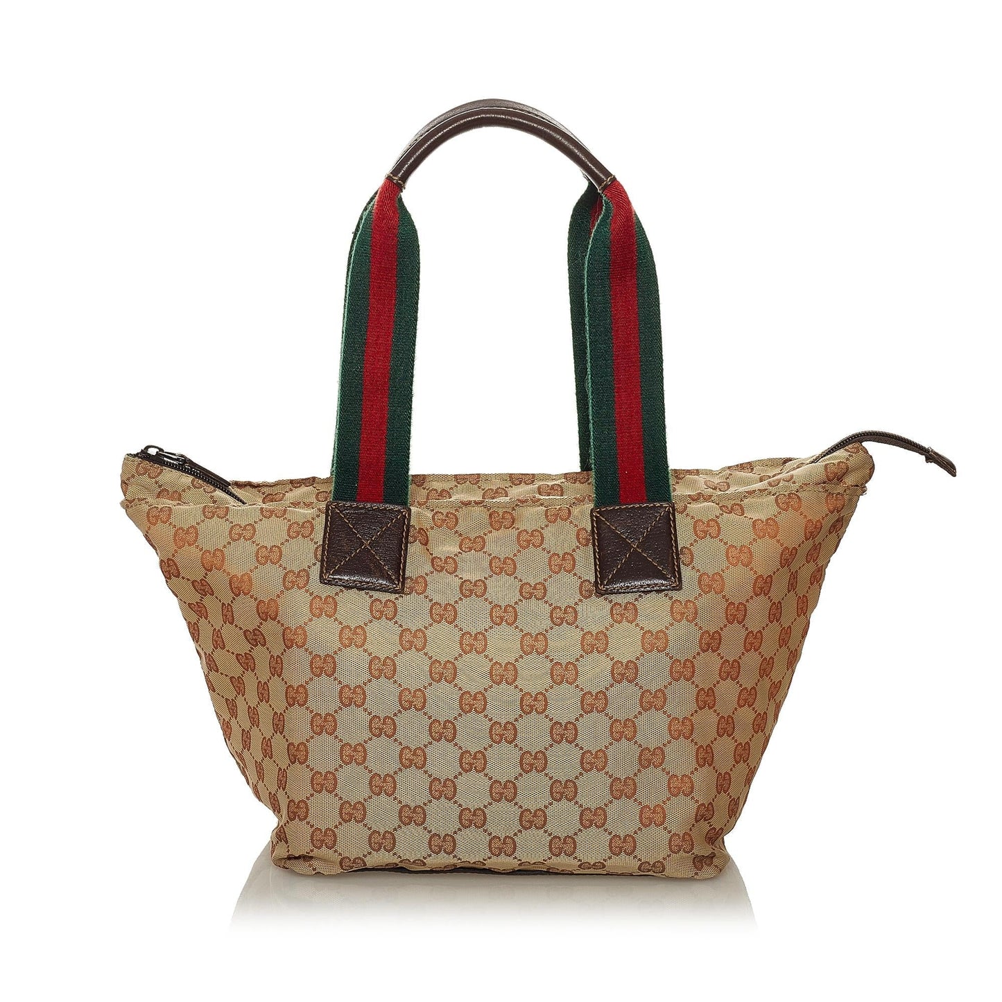 Gucci GG Canvas Web Tote Bag (33122)