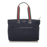 Gucci GG Canvas Web Tote Bag (36163)