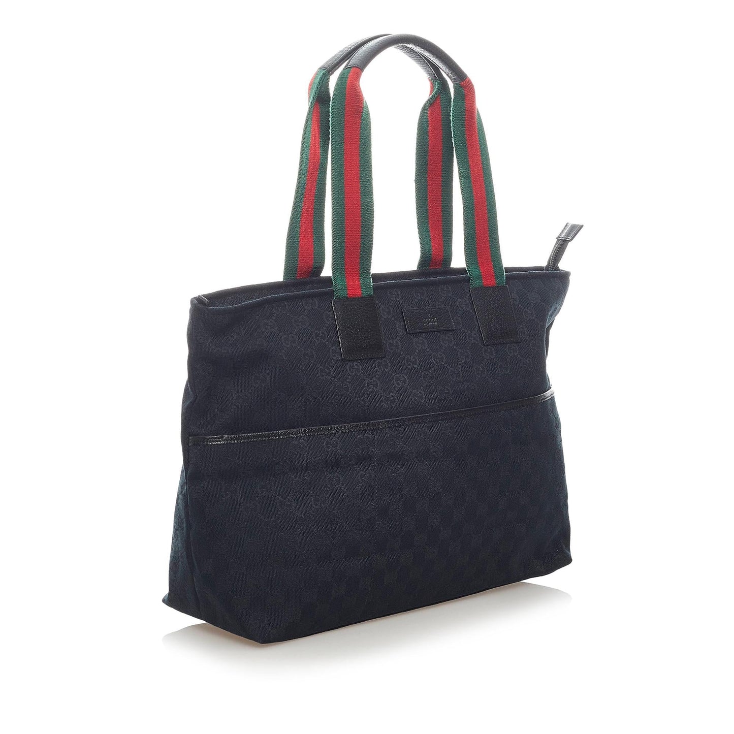 Gucci GG Canvas Web Tote Bag (36163)