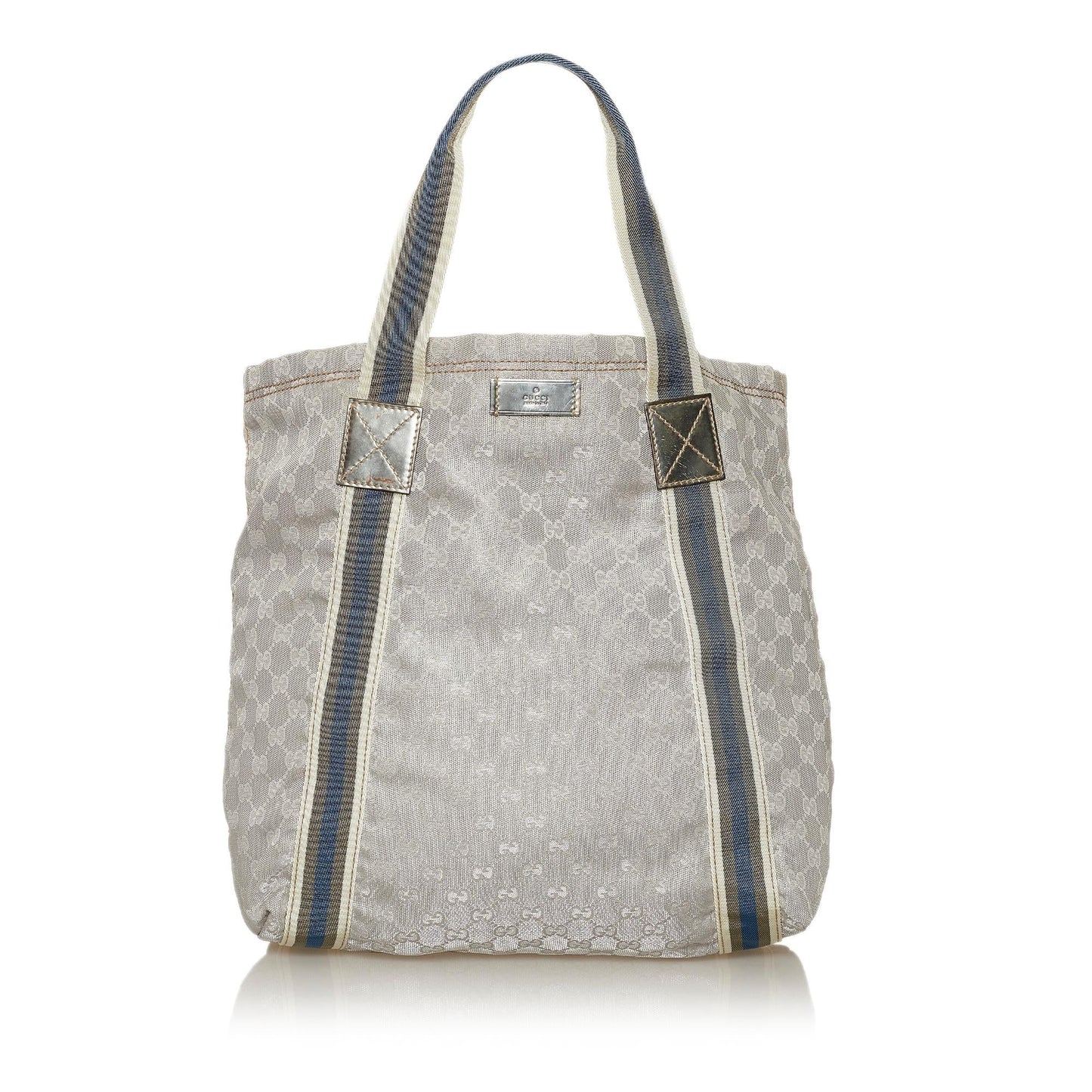Gucci GG Canvas Web Tote Bag (36181)