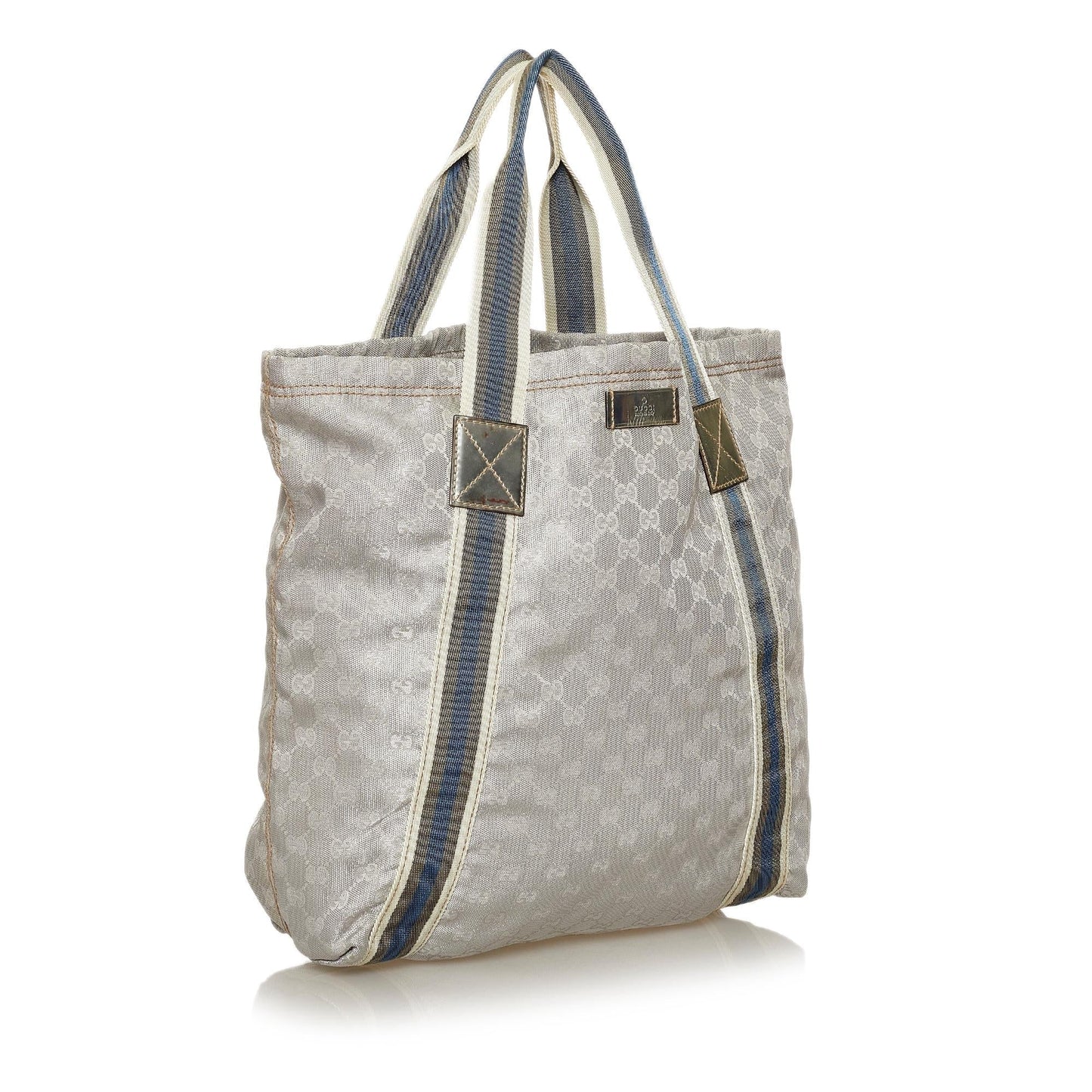 Gucci GG Canvas Web Tote Bag (36181)
