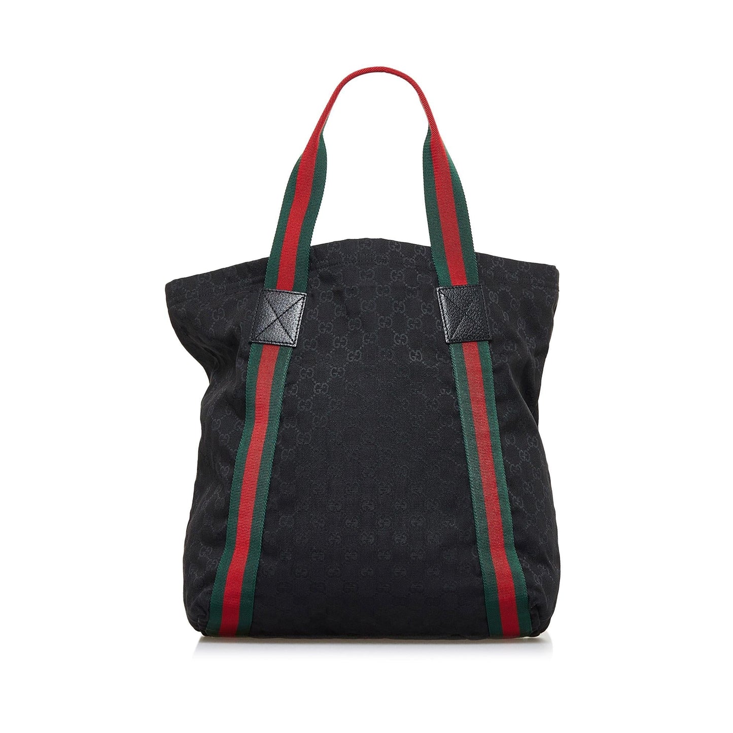 Gucci GG Canvas Web Tote Bag (XHMOLG)