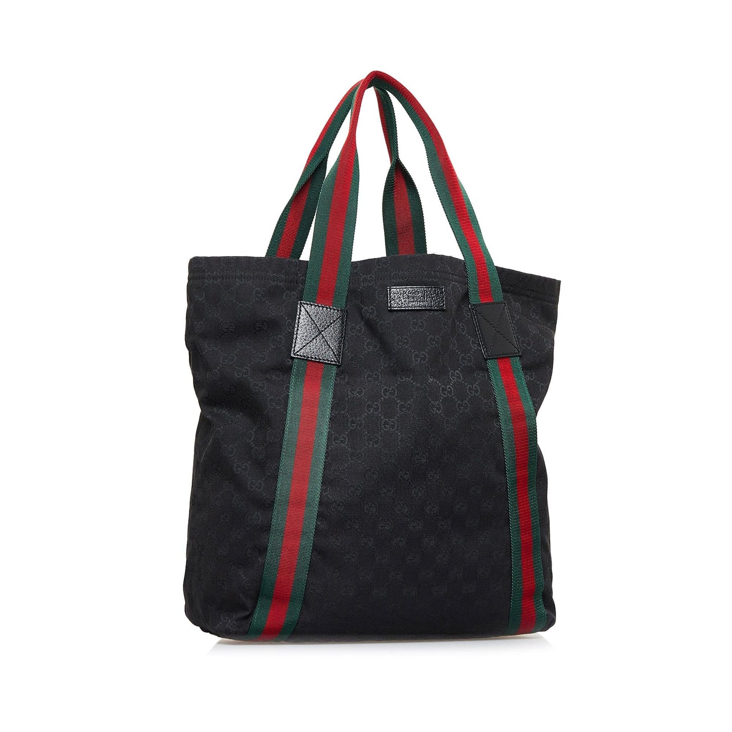 Gucci GG Canvas Web Tote Bag (XHMOLG)