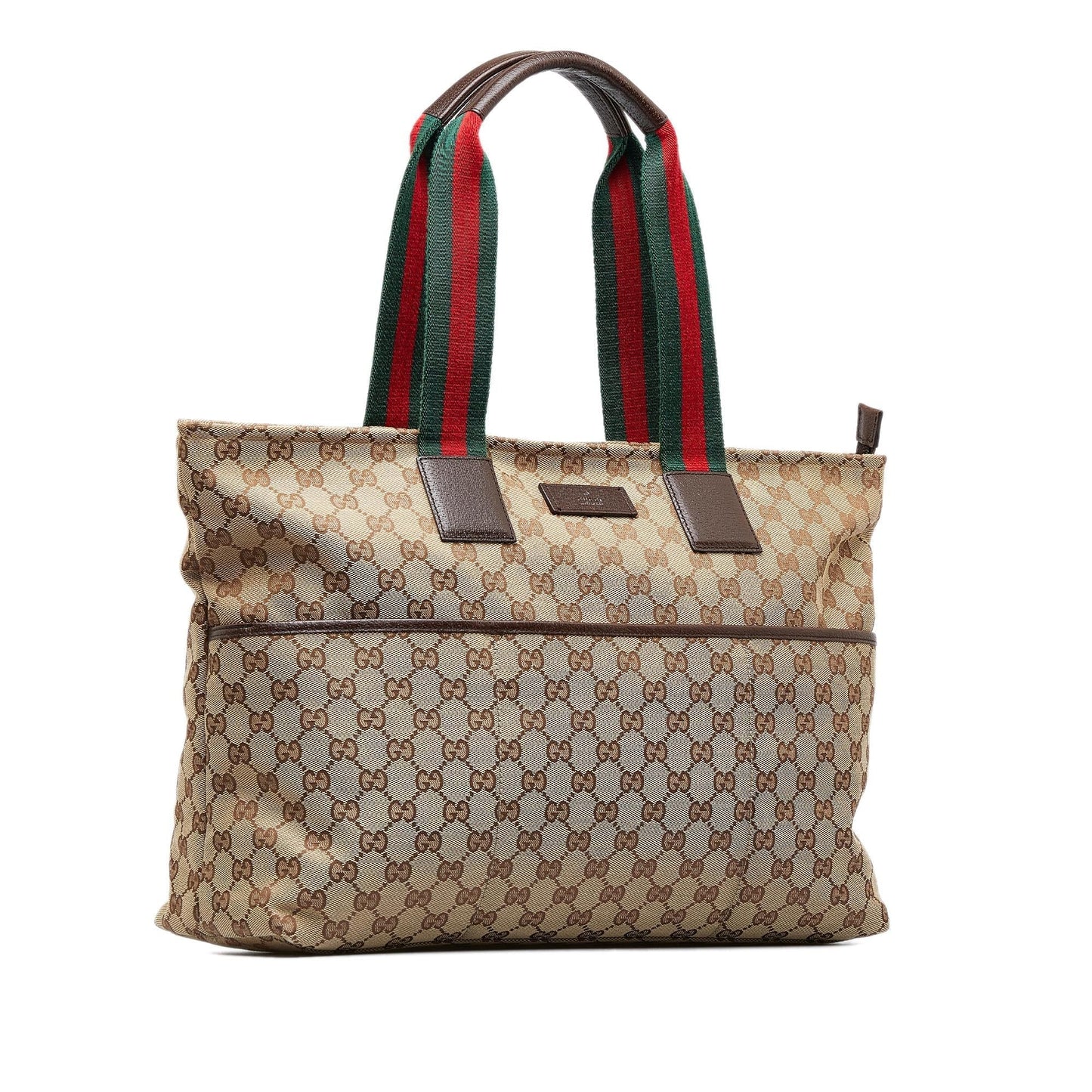 Gucci GG Canvas Web Tote Bag (n1Z3tx)