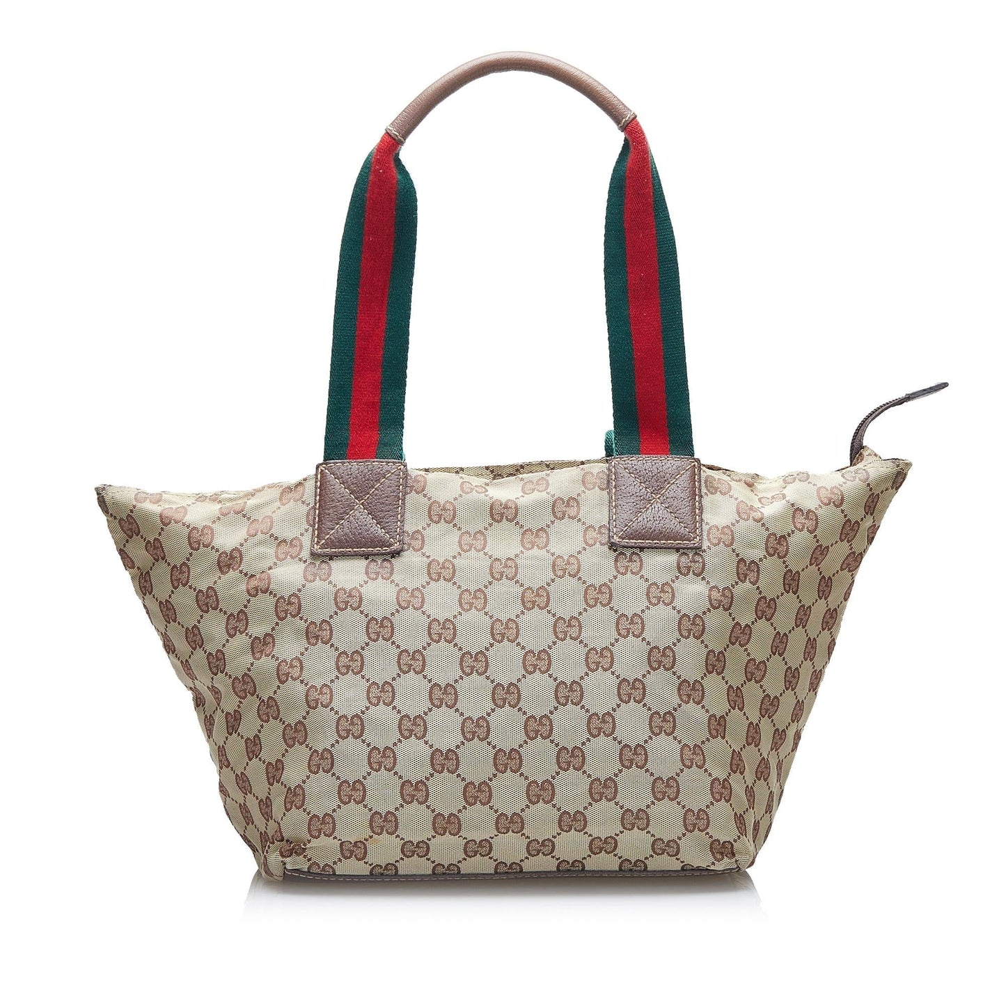 Gucci GG Canvas Web Tote (BPuGCO)