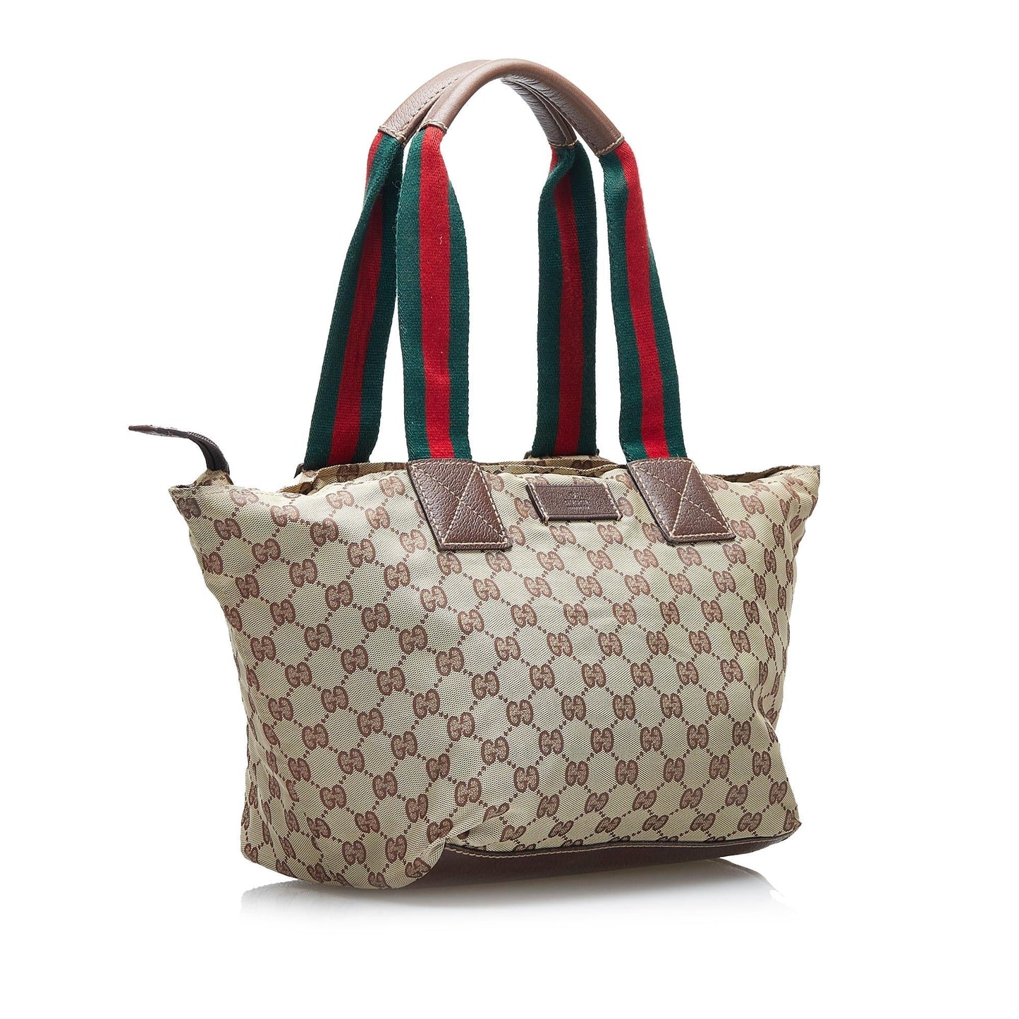 Gucci GG Canvas Web Tote (BPuGCO)