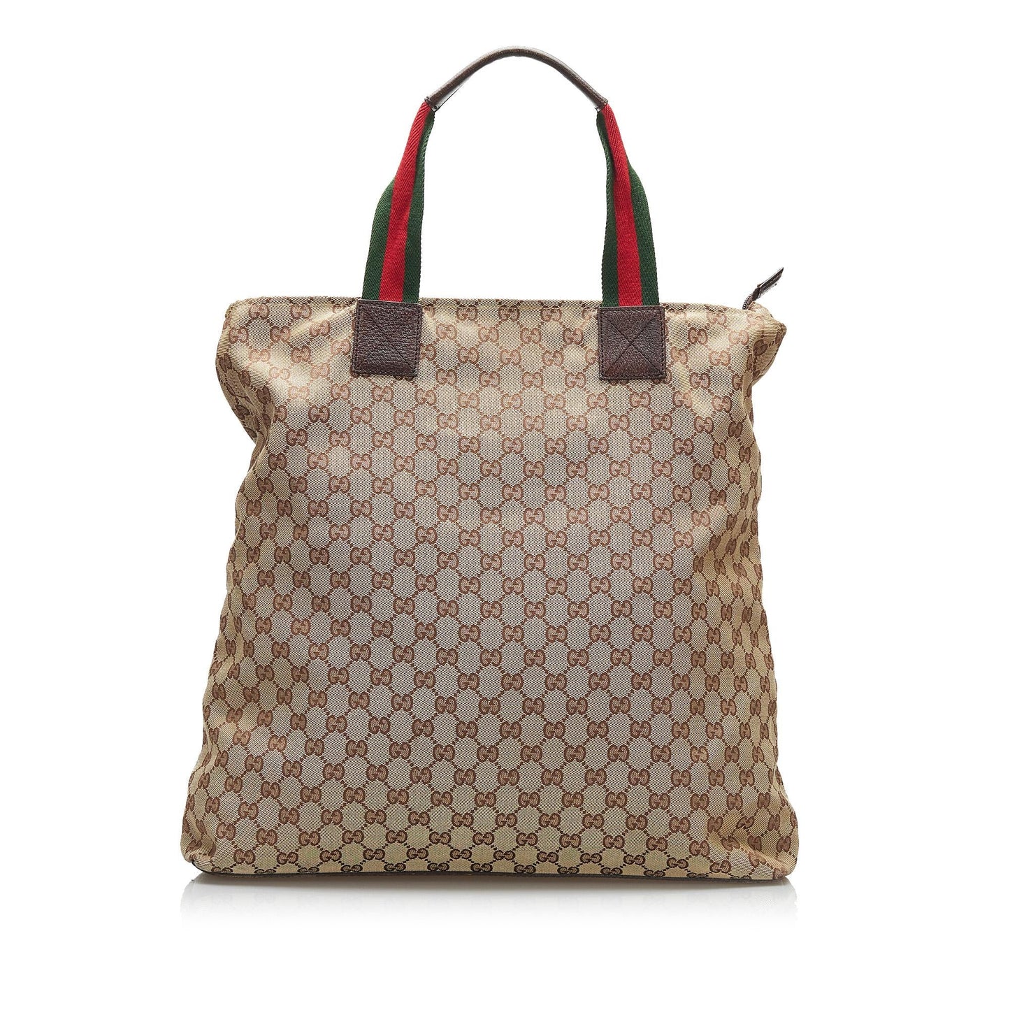 Gucci GG Canvas Web Tote (sVMmFu)