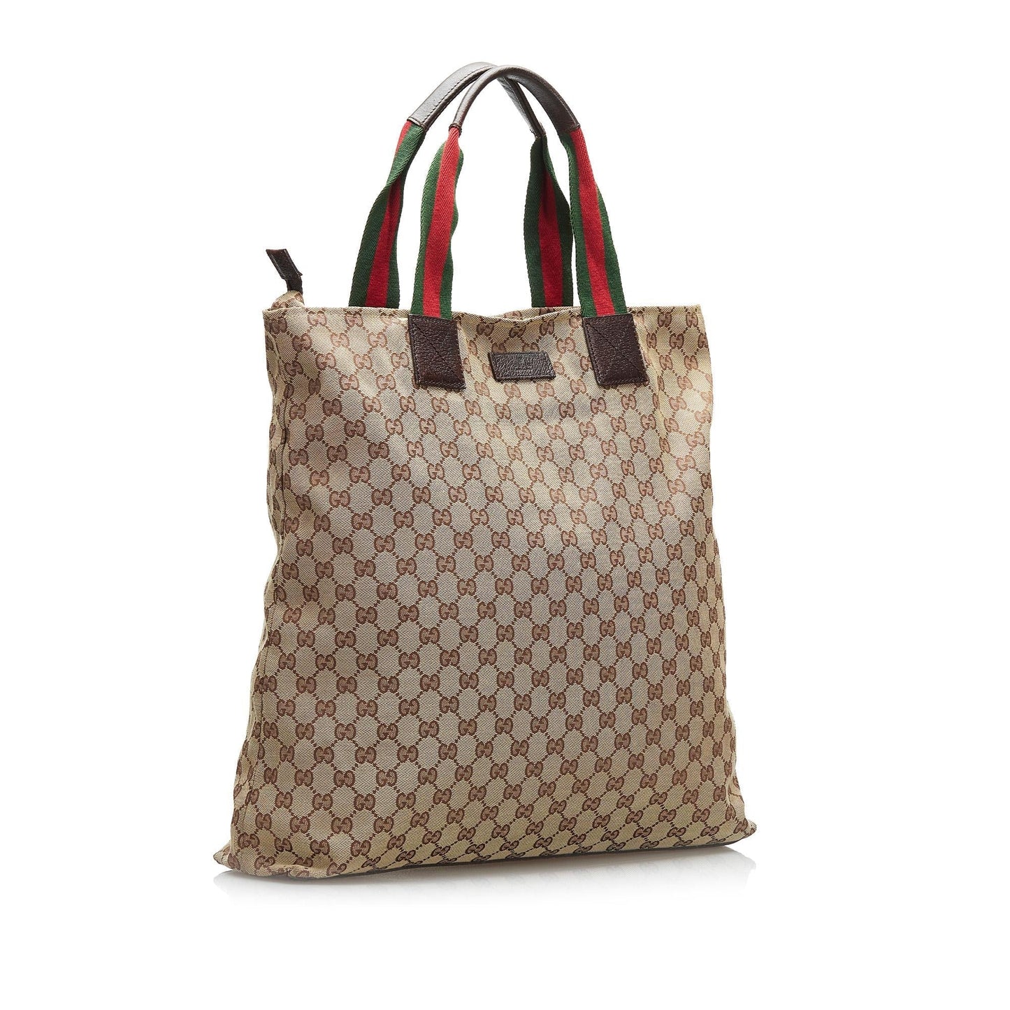 Gucci GG Canvas Web Tote (sVMmFu)