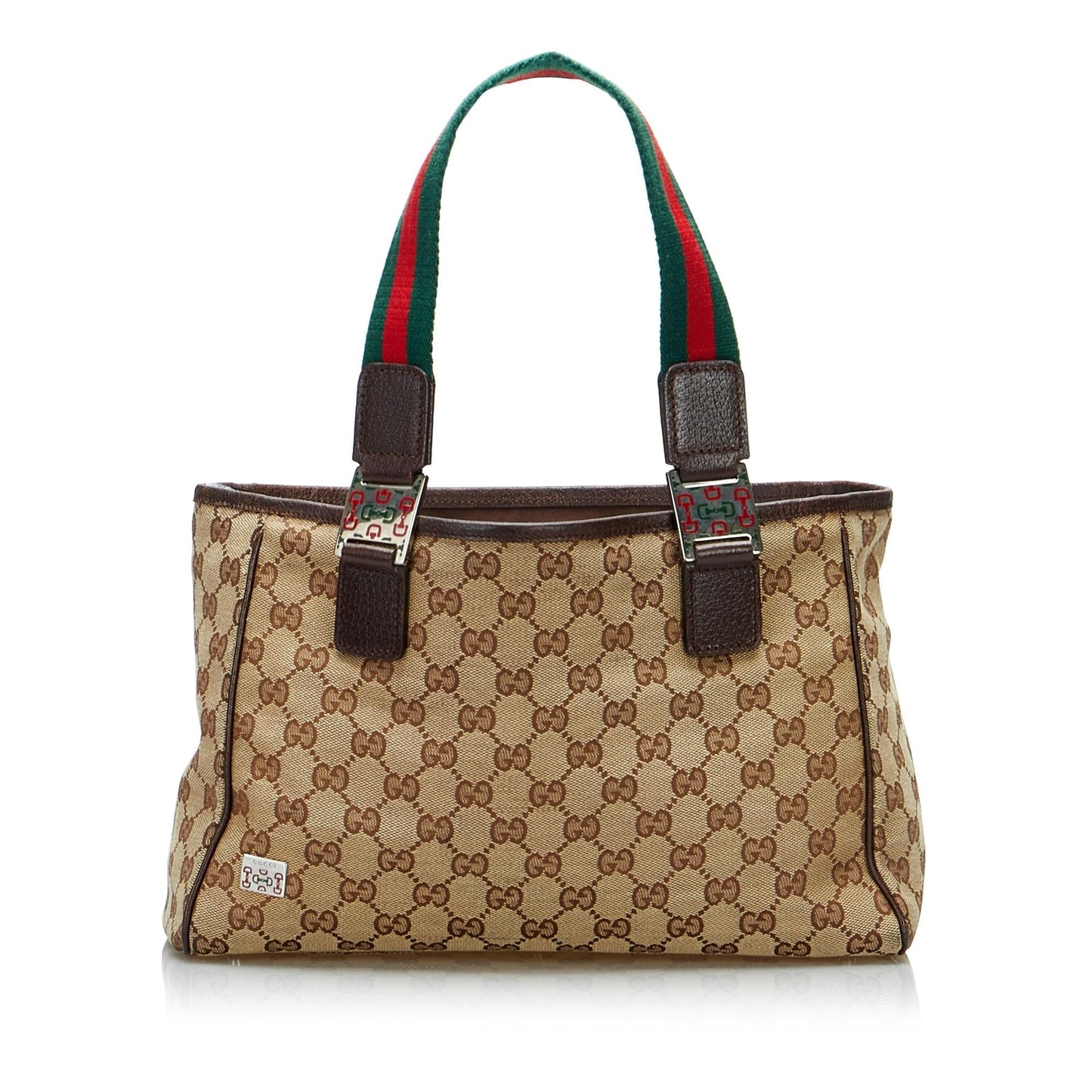 Gucci GG Canvas Web Tote (auLiHZ)