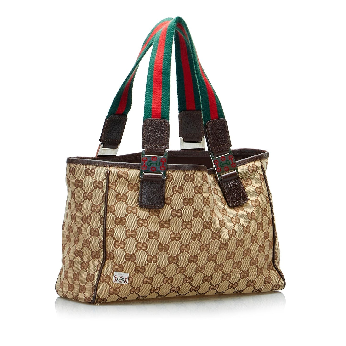 Gucci GG Canvas Web Tote (auLiHZ)