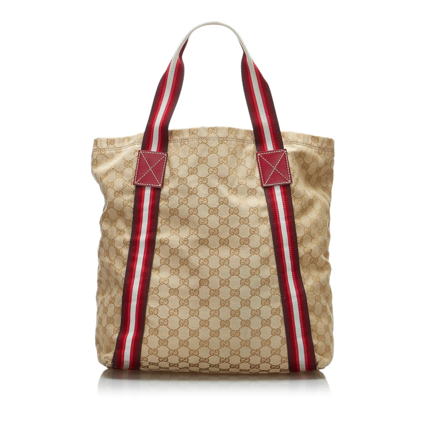 Gucci GG Canvas Web Tote (X8bRab)