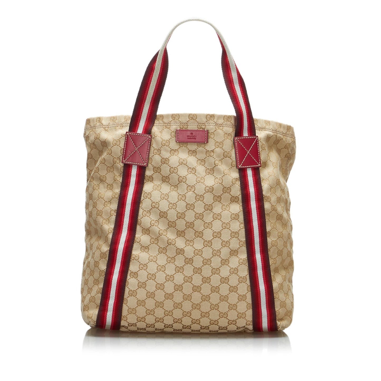 Gucci GG Canvas Web Tote (X8bRab)