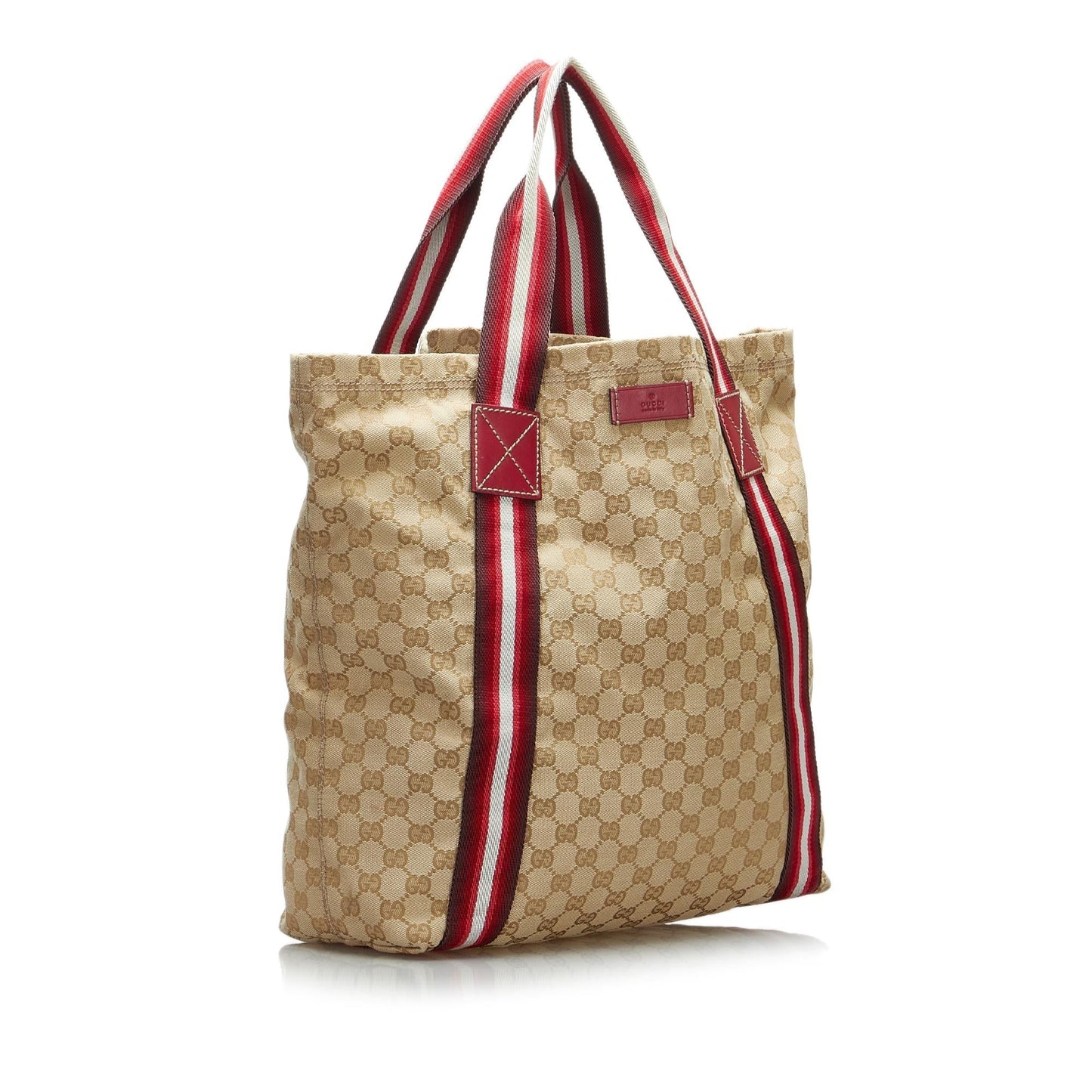 Gucci GG Canvas Web Tote (X8bRab)