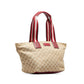Gucci GG Canvas Web Tote (8h9gZP)