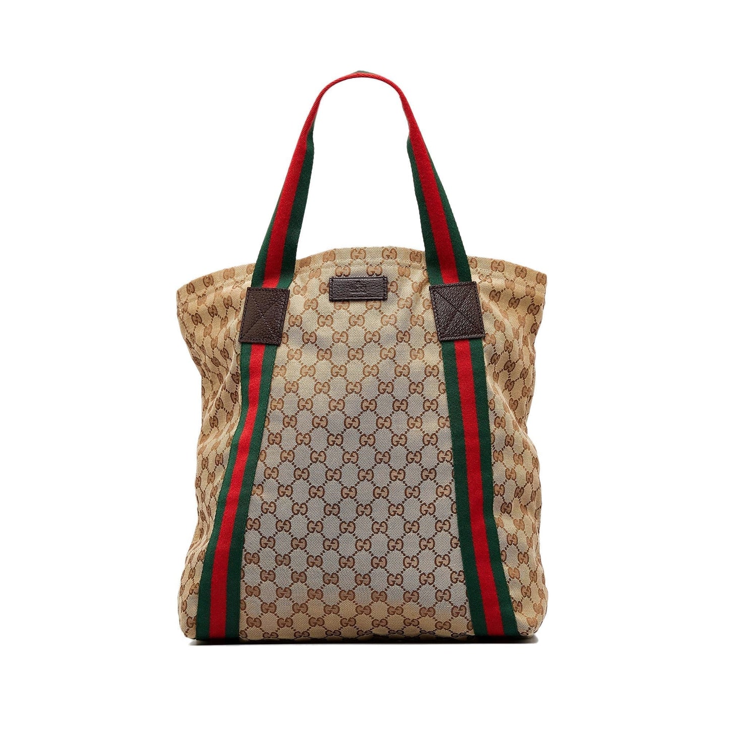 Gucci GG Canvas Web Tote (eVHpYS)