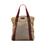 Gucci GG Canvas Web Tote (eVHpYS)