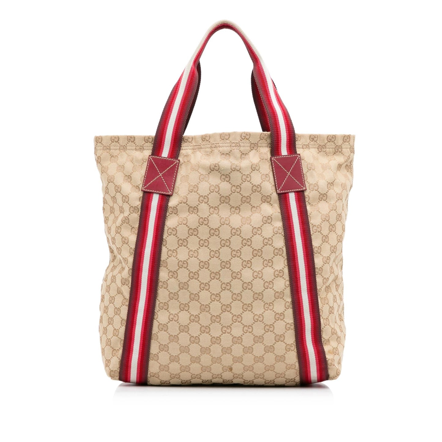 Gucci GG Canvas Web Tote (qjvPi7)