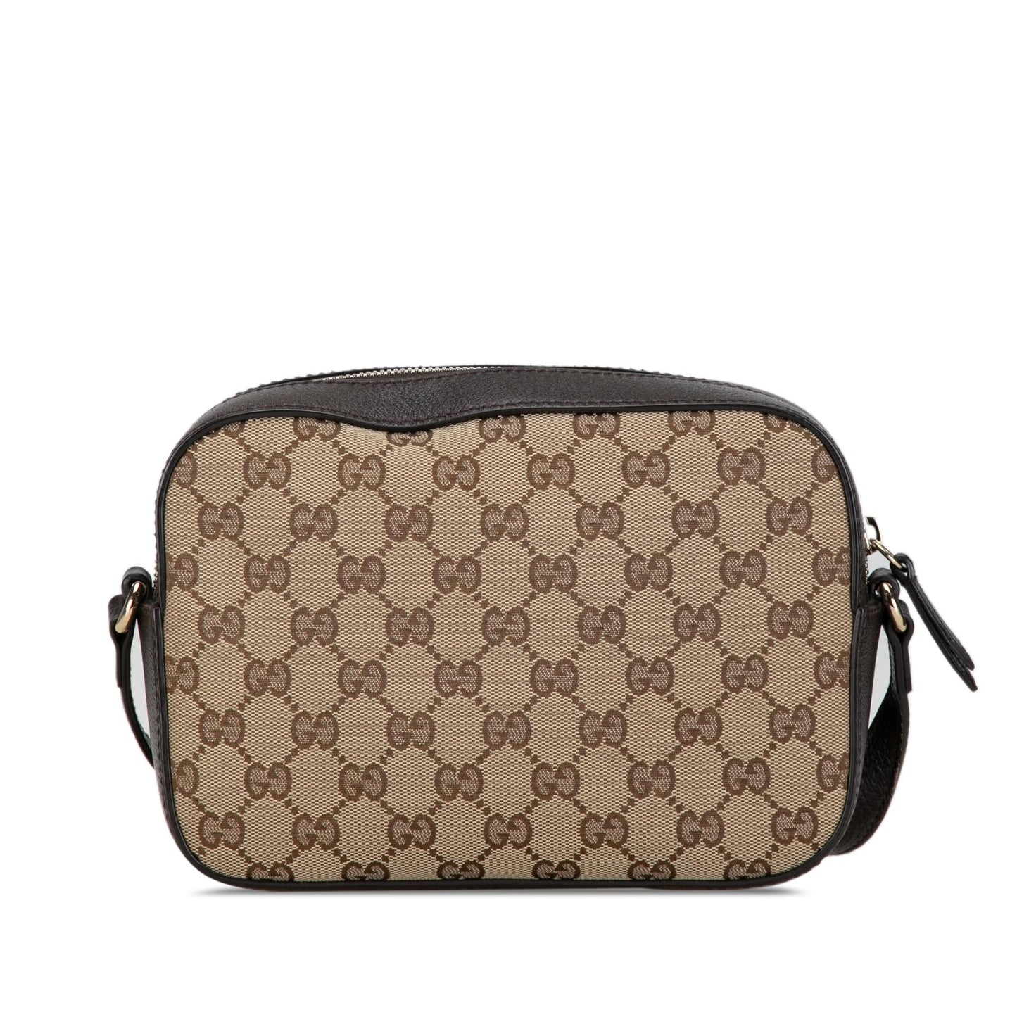 Gucci GG Canvas Webby Bee Crossbody (5e2Nmh)