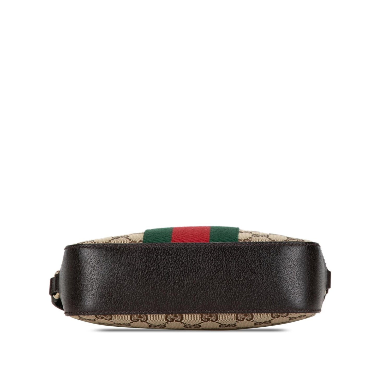 Gucci GG Canvas Webby Bee Crossbody (5e2Nmh)