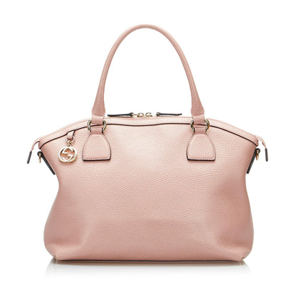 Gucci GG Charm Dome Satchel (aBjhD5)