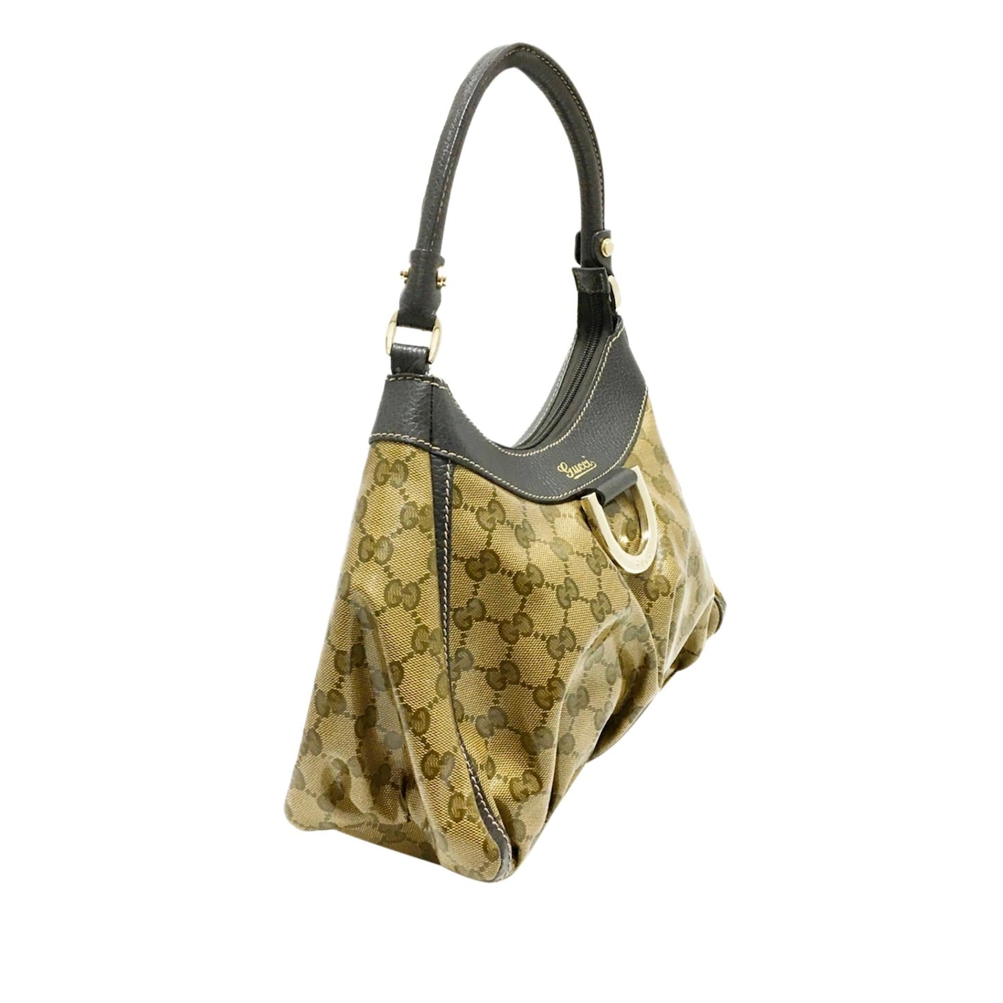 Gucci GG Crystal Abbey D-Ring Shoulder Bag (36149)