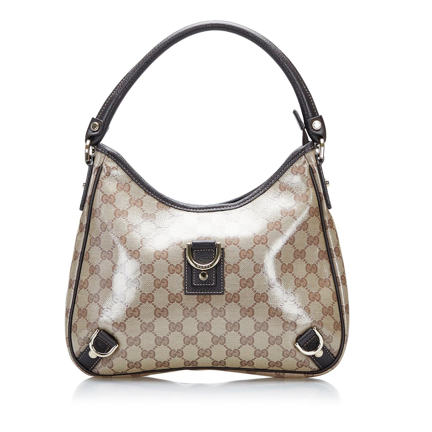 Gucci GG Crystal Abbey D-Ring Shoulder Bag (8B5Ll6)