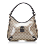 Gucci GG Crystal Abbey D-Ring Shoulder Bag (8B5Ll6)