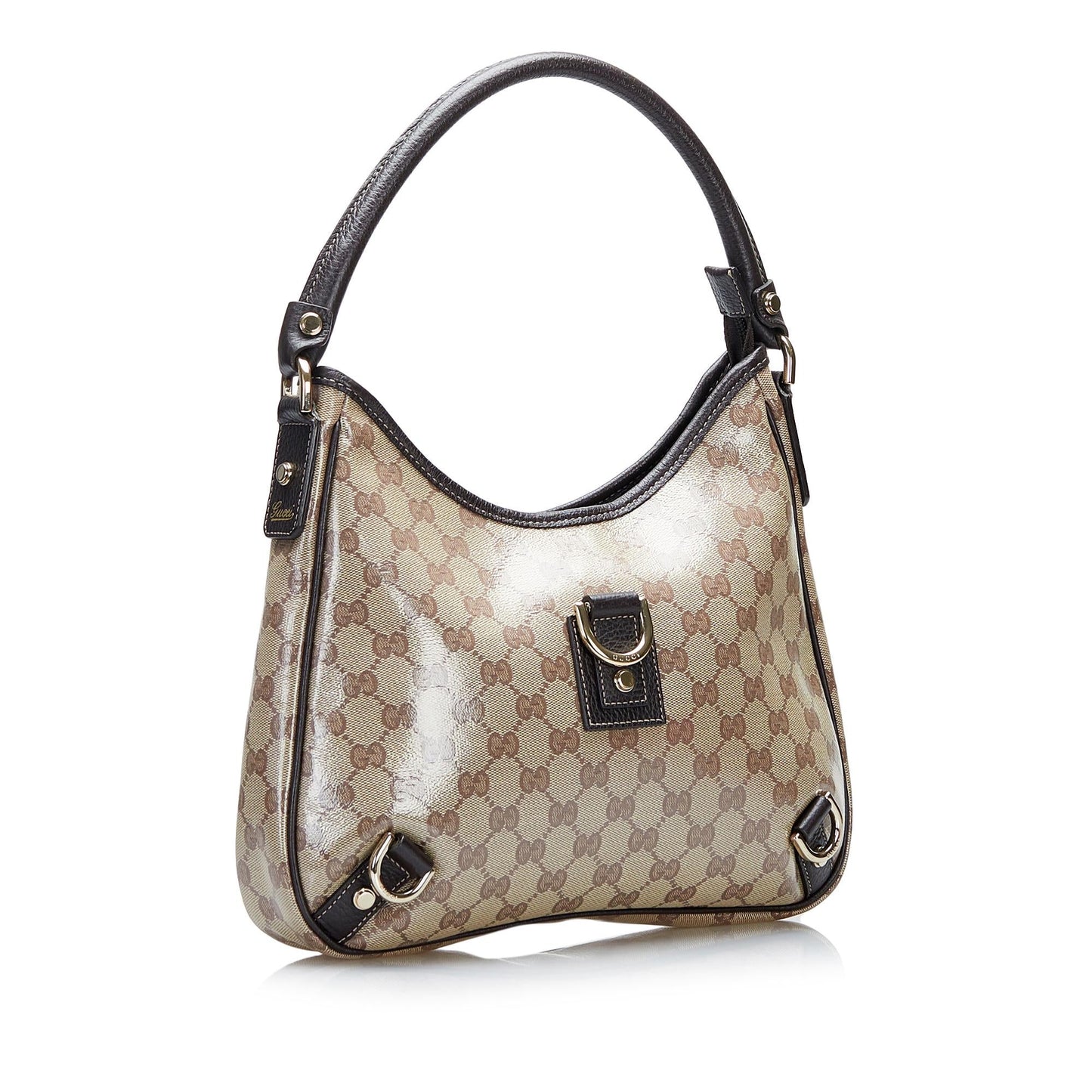 Gucci GG Crystal Abbey D-Ring Shoulder Bag (8B5Ll6)