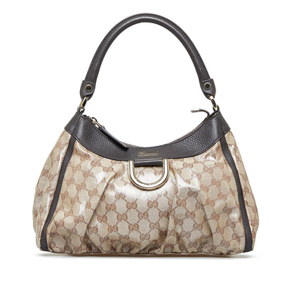 Gucci GG Crystal Abbey D-Ring Shoulder Bag (hB9IJ4)