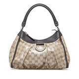 Gucci GG Crystal Abbey D-Ring Shoulder Bag (hB9IJ4)