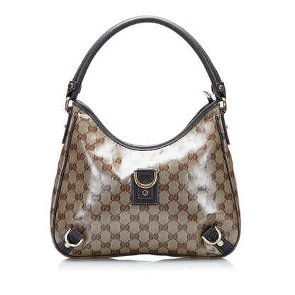 Gucci GG Crystal Abbey D-Ring Shoulder Bag (GdAetG)