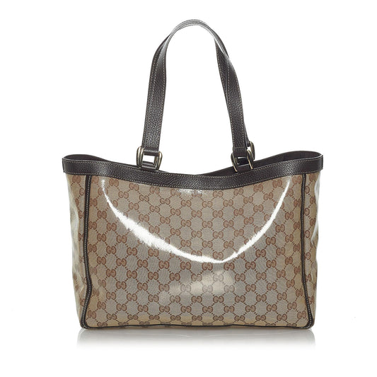 Gucci GG Crystal Abbey D Ring Tote Bag (33944)