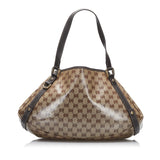 Gucci GG Crystal Abbey D-Ring Tote (mf91bl)