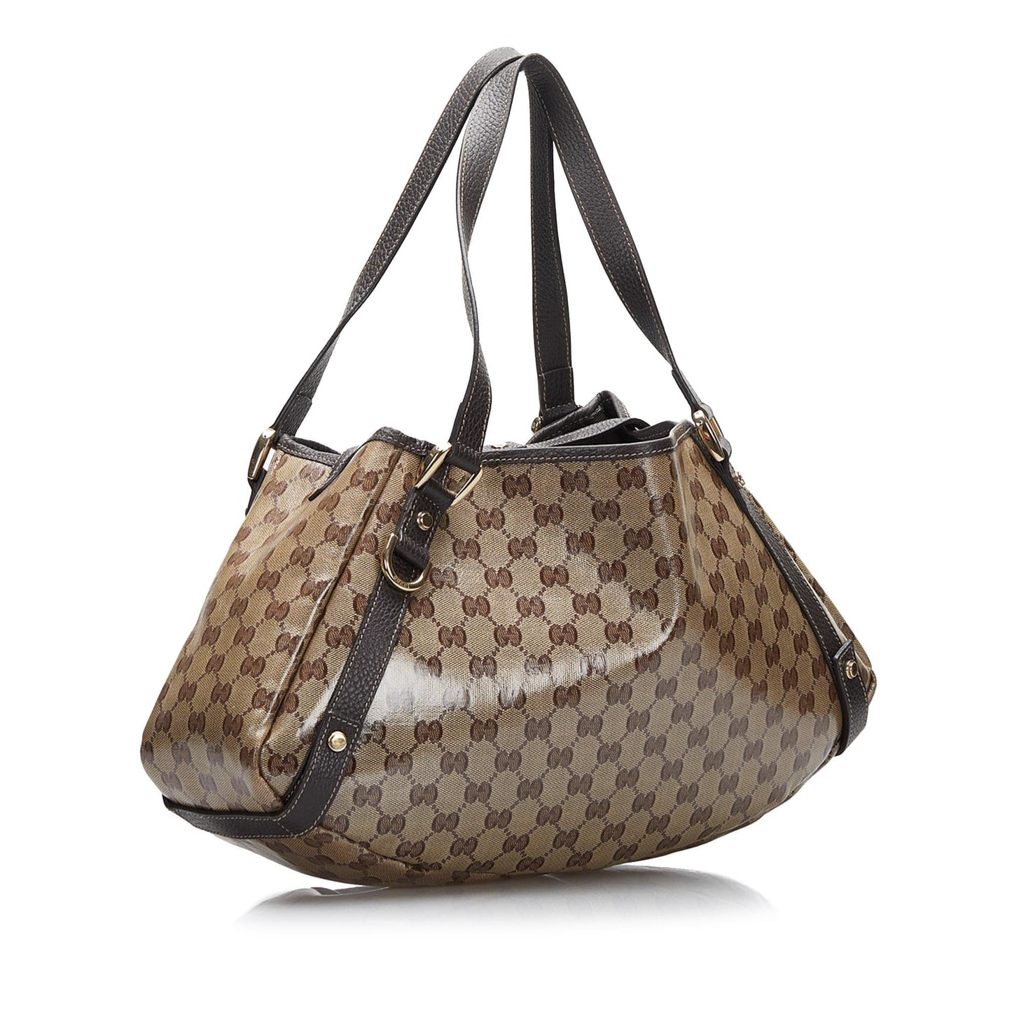 Gucci GG Crystal Abbey D-Ring Tote (mf91bl)