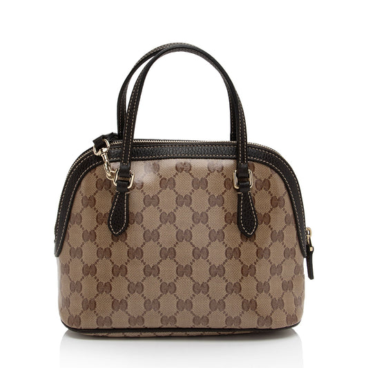 Gucci GG Crystal Mini Dome Satchel (SHF-N9jhKV)