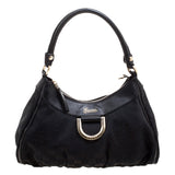 GUCCI GG Supreme Small D-Ring Hobo