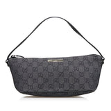 Gucci GG Denim Boat Baguette (2yQjKr)